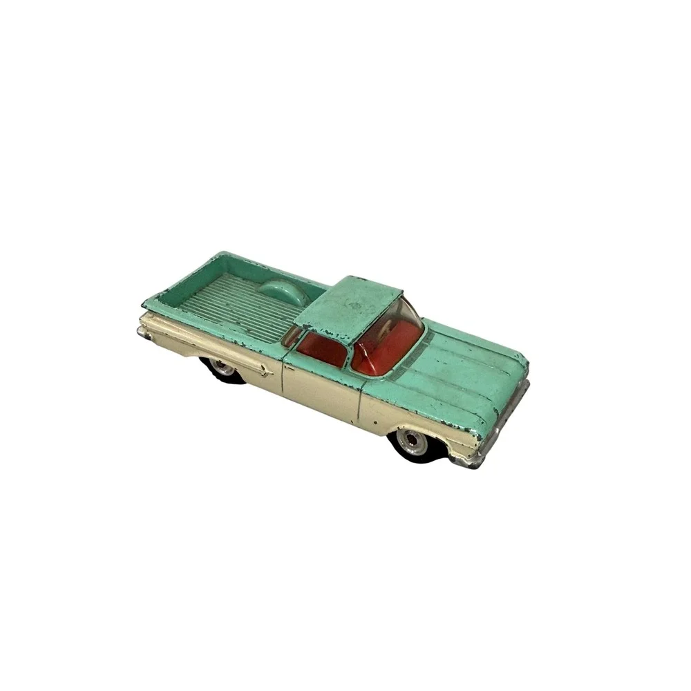 Vintage Dinky Toys 449 Chevrolet El Camino Turquoise Cream Diecast Car England